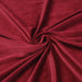 Tissu Velours ras d'ameublement rouge cardinal - tissuspapi
