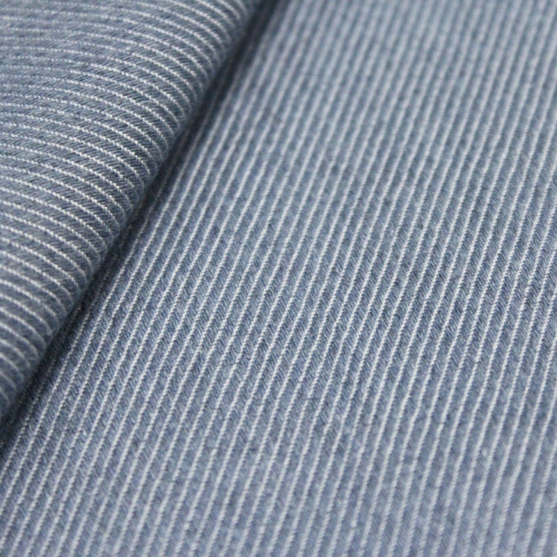COUPON 1M50 x 145CM - Tissu DENIM bleu ciel - TissusPapi.com