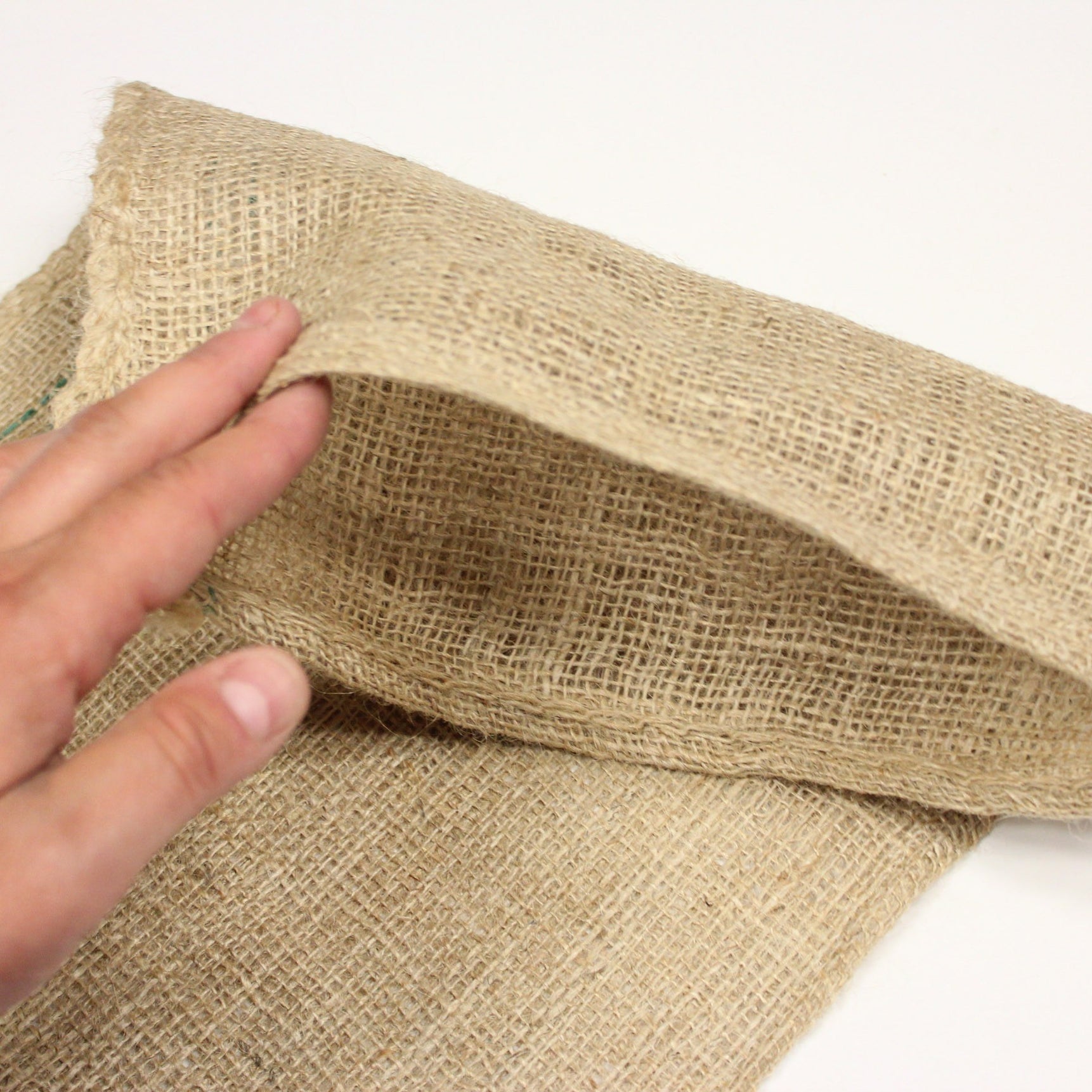 Sac de jute en toile naturelle, 30cm x 50cm
