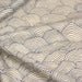 Tissu de coton façon lin motif traditionnel japonais des vagues bleues - Oeko-Tex - tissuspapi