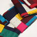 COUPON 4m x 110cm - Tissu popeline de coton aux carreaux multicolores bleus, rouges verts et jaunes - COLLECTION NIKKI