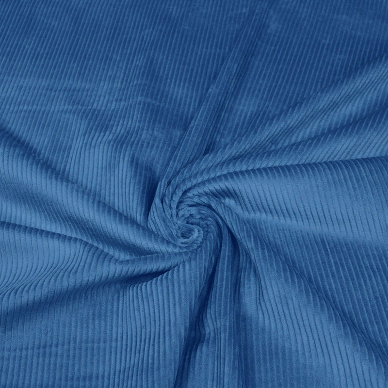 Tissu velours côtelé grosses côtes 100% coton : nombreuses couleurs - OEKO - TEX STANDARD 100 - TissusPapi.com