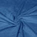 Tissu velours côtelé grosses côtes 100% coton bleu France - OEKO-TEX® - tissuspapi