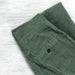 Tissu velours côtelé grosses côtes 100% coton vert anglais - OEKO-TEX®