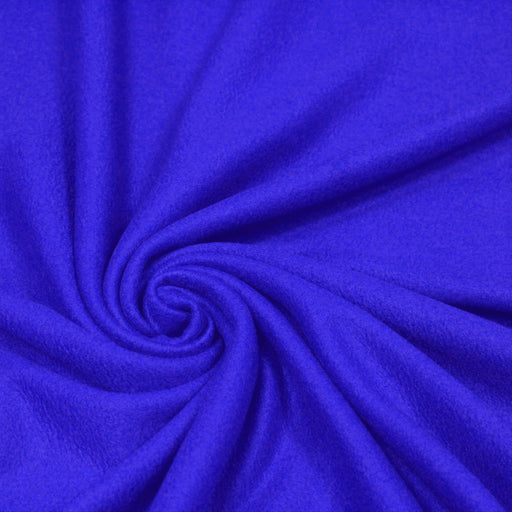 Tissu Polaire bleu roi - tissuspapi