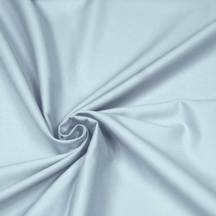 Tissu gabardine sergé bleu horizon uni - tissuspapi