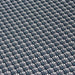 Tissu de coton motif ART DÉCO bleu marine aux éventails blancs - OEKO-TEX® - tissuspapi