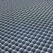 Tissu de coton motif ART DÉCO bleu marine aux éventails blancs - OEKO-TEX® - tissuspapi