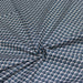 Tissu de coton motif ART DÉCO bleu marine aux éventails blancs - OEKO-TEX® - tissuspapi