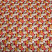 Tissu de coton JUNGLE STORY aux léopards blancs & feuillages, fond rouge carmin - OEKO-TEX® - tissuspapi