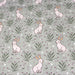 Tissu de coton vert pâle aux lapins élégants - OEKO-TEX® - tissuspapi