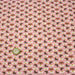 Tissu de coton rose aux fleurs et papillons - OEKO-TEX® - tissuspapi