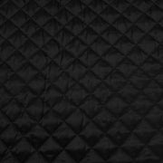 Tissu Doublure matelassée noire, ouatine blanche - TissusPapi.com