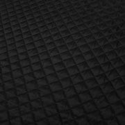 Tissu Doublure matelassée noire, ouatine blanche - TissusPapi.com