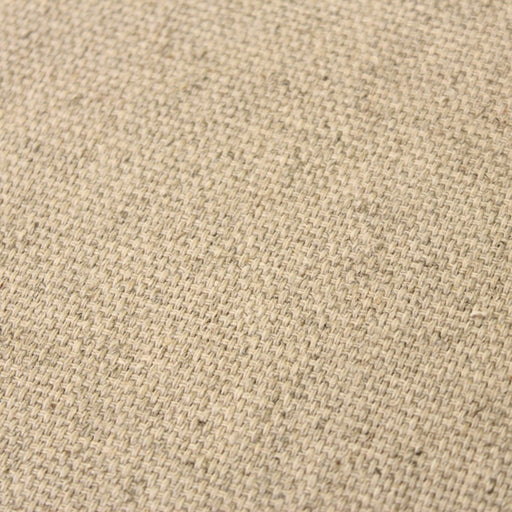 Tissu épais toile demi-natté de chanvre & coton, coloris écru naturel - 350gr-m2 - Fabrication française - tissuspapi
