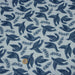 Tissu de coton les colombes de la paix & rameaux d'olivier, bleu ciel & bleu - OEKO-TEX® - tissuspapi
