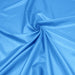 Tissu doublure pongé acetate bleu turquoise uni - tissuspapi