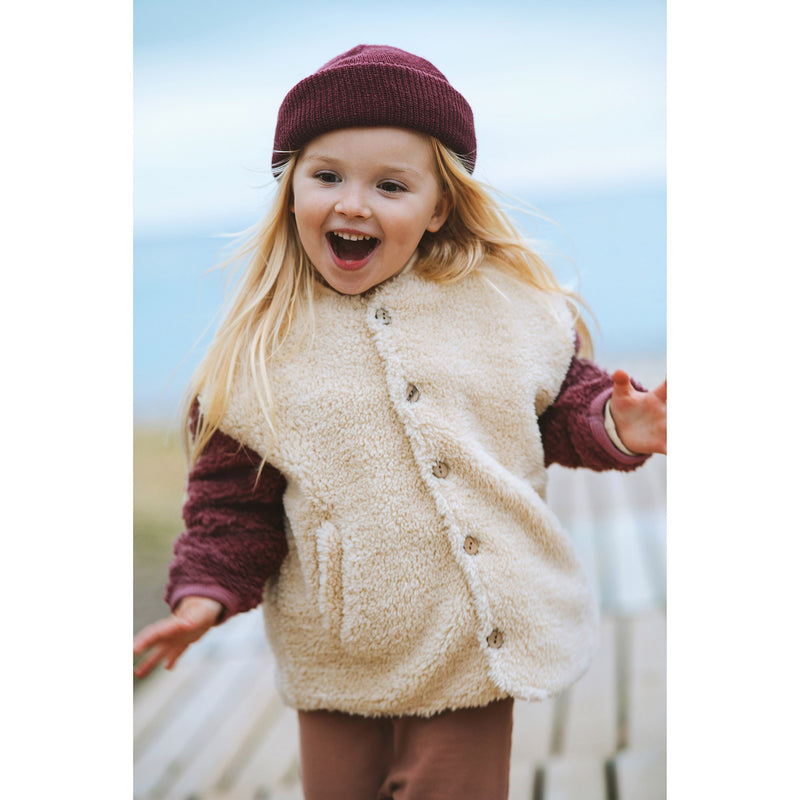 Tissu sherpa mouton : écru uni, vert, gris, camel... - OEKO - TEX - TissusPapi.com