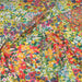 Tissu popeline de viscose aux douces fleurs multicolores, fond blanc - Fabrication française - OEKO-TEX® - tissuspapi