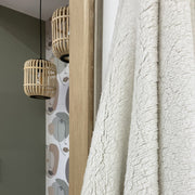 Tissu sherpa mouton : écru uni, vert, gris, camel... - OEKO - TEX - TissusPapi.com