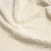Tissu sherpa mouton : écru uni, vert, gris, camel... - OEKO - TEX - TissusPapi.com