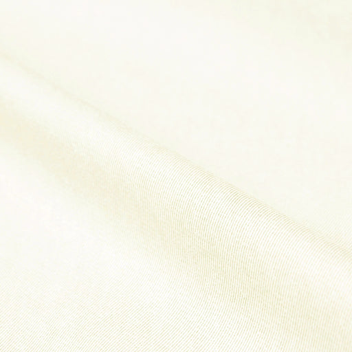 Tissu jean élasthanne blanc cassé uni - OEKO-TEX® - tissuspapi