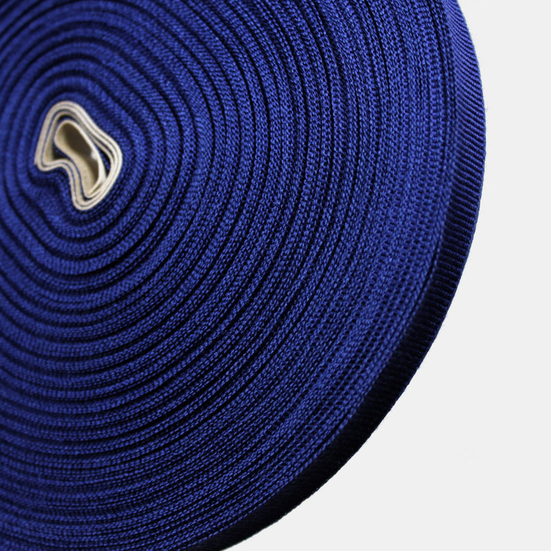 Ruban gros grain bleu roi 10mm - Galette de 50 mètres - Fabrication française - TissusPapi.com