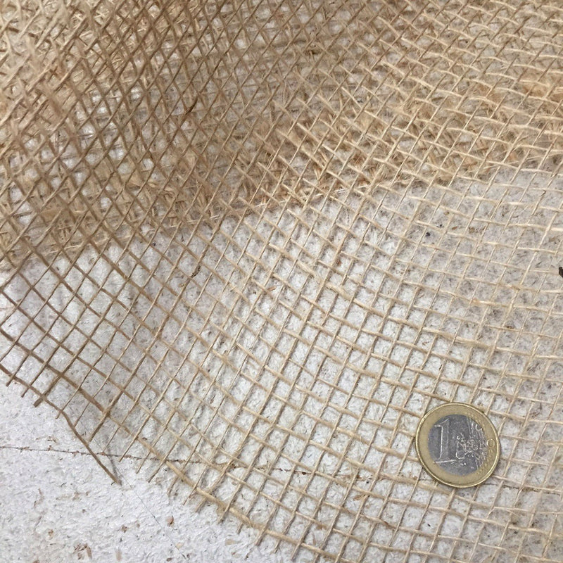 Tissu toile de jute - Grande largeur 190cm - 115gr - m2 - Fabrication française - TissusPapi.com