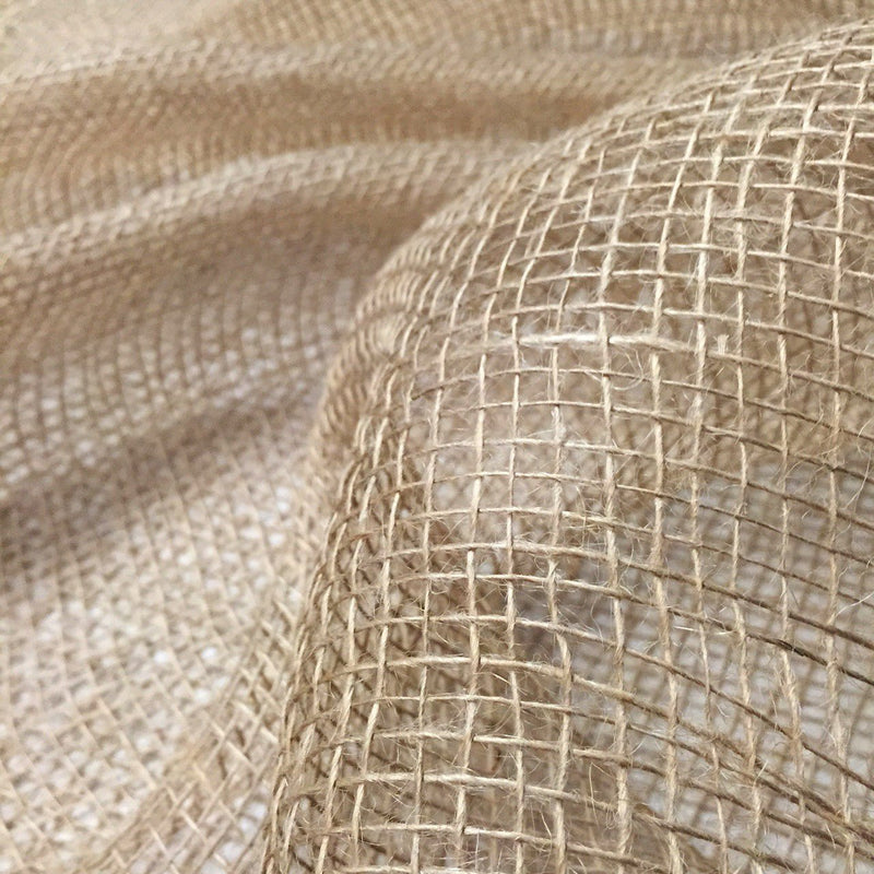 Tissu toile de jute - Grande largeur 190cm - 115gr - m2 - Fabrication française - TissusPapi.com