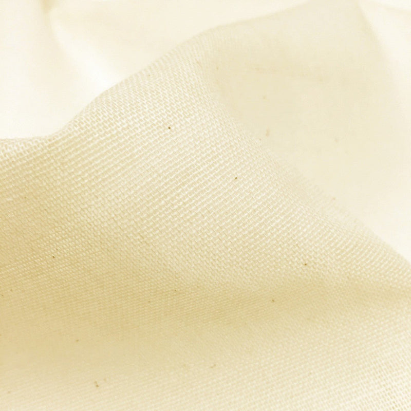 Tissu étamine de coton grande largeur 260cm : Blanc ou écru - OEKO - TEX - TissusPapi.com
