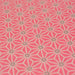 Tissu de coton saki motif traditionnel japonais géométrique ASANOHA rose & blanc - Oeko-Tex - tissuspapi