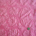 Tissu de coton batik gaufré OCÉANIE aux fleurs roses pâles, fond rose - tissuspapi