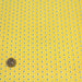 Tissu de coton saki motif traditionnel japonais géométrique ASANOHA jaune absinthe & blanc - Oeko-Tex